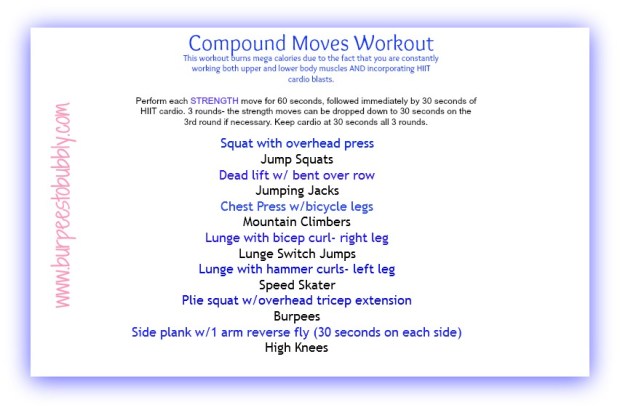 Compound Moves Workout