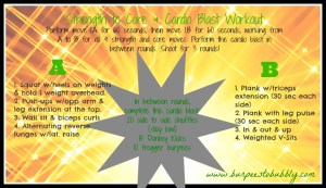 Strength to core & cardio blast
