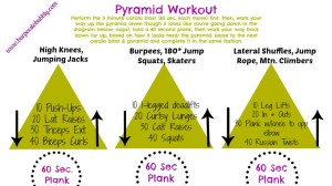 Pyramid workout
