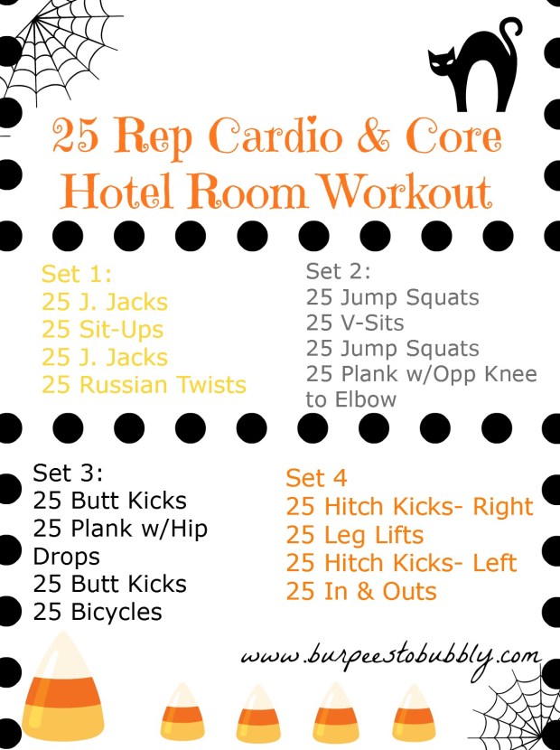 25 Rep Cardio & Core workout