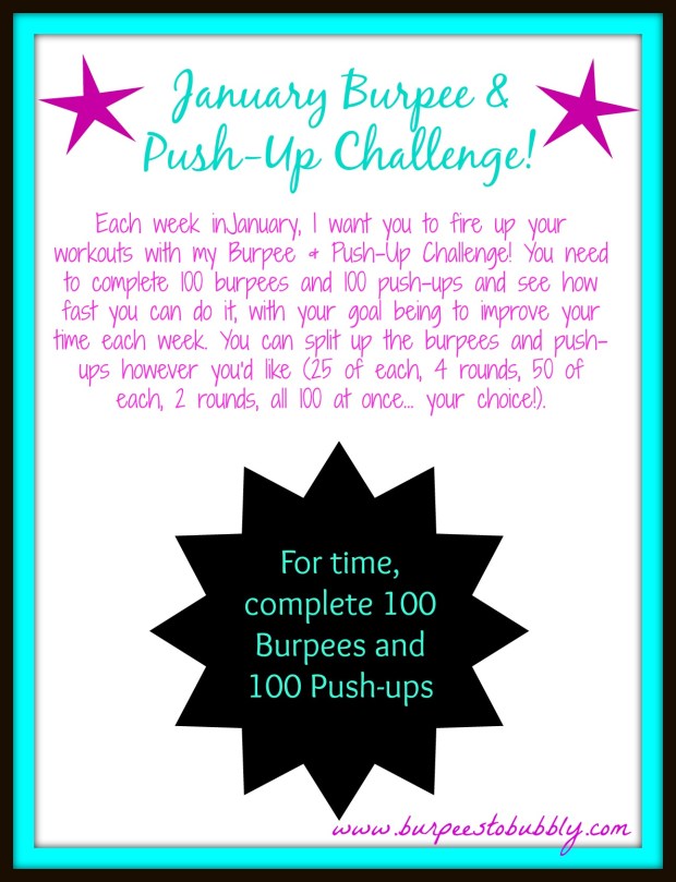 January Burpee & Push-Up Challenge