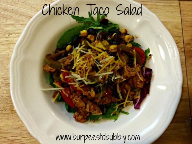 chicken taco salad