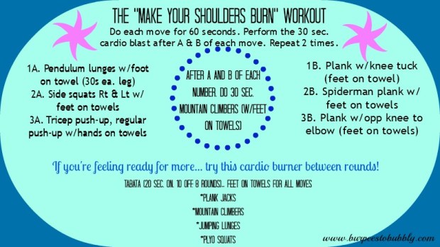 Make your shoulders burn workout