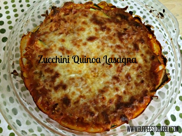 zucchini quinoa lasagna