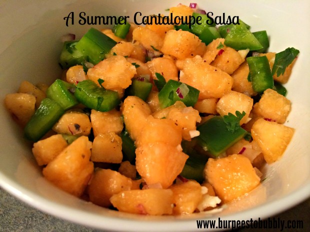 cantaloupe salsa 1