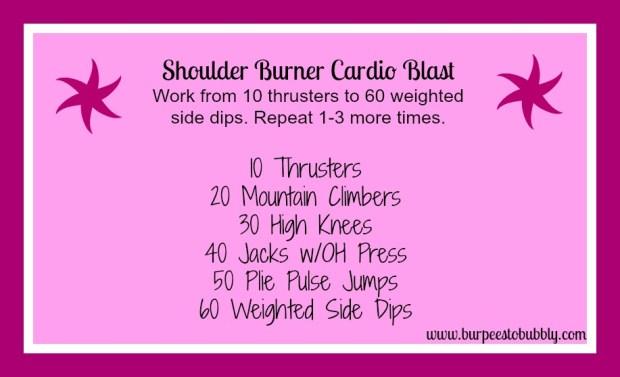Shoulder Burner Cardio Blast