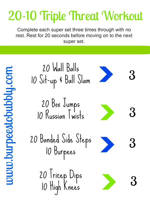 20-10 Triple Threat Workout