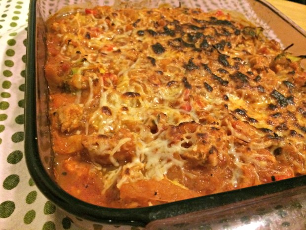 spaghetti squash casserole 1