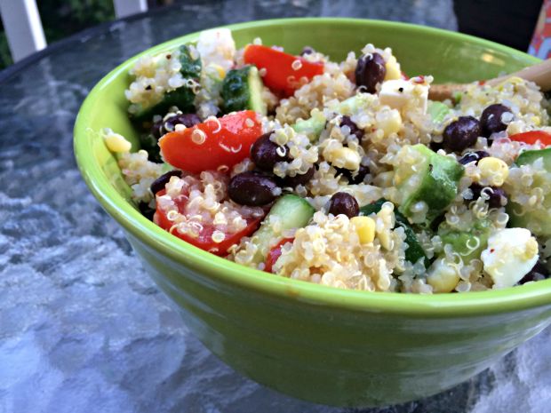 Loaded quinoa salad 2