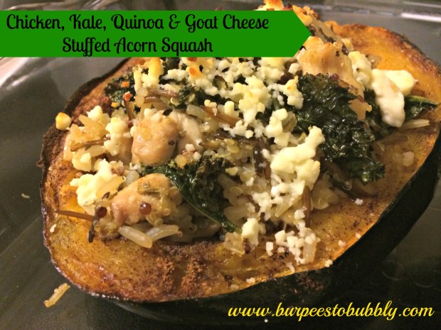 Stuffed acorn squash 1