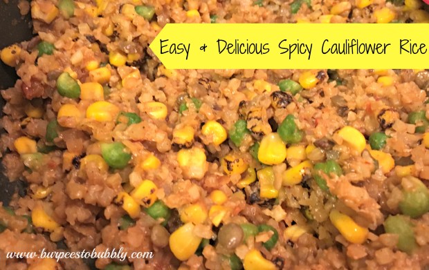 Easy & Delicious Spicy Cauliflower Rice