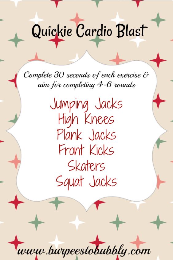 Quickie Cardio Blast